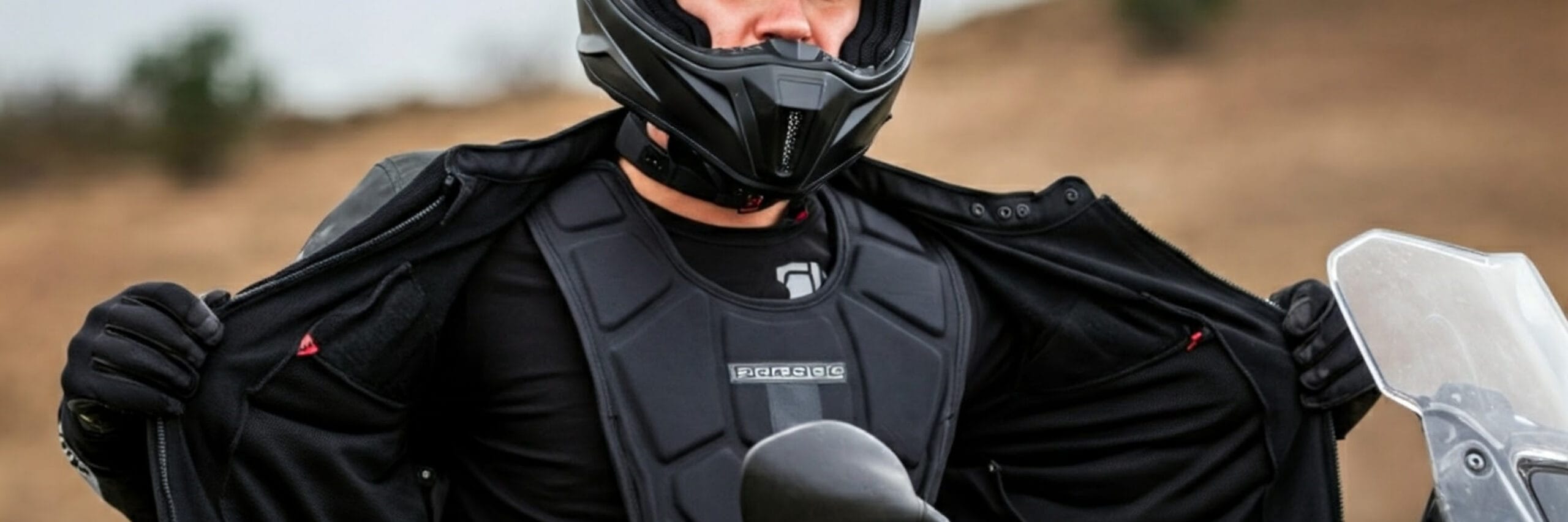 Motor airbag vest