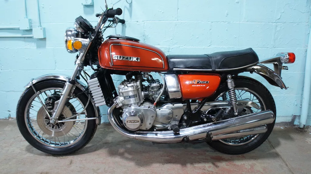 De Suzuki GT750 Widowmaker uit 1976 12 GT750 Widowmaker