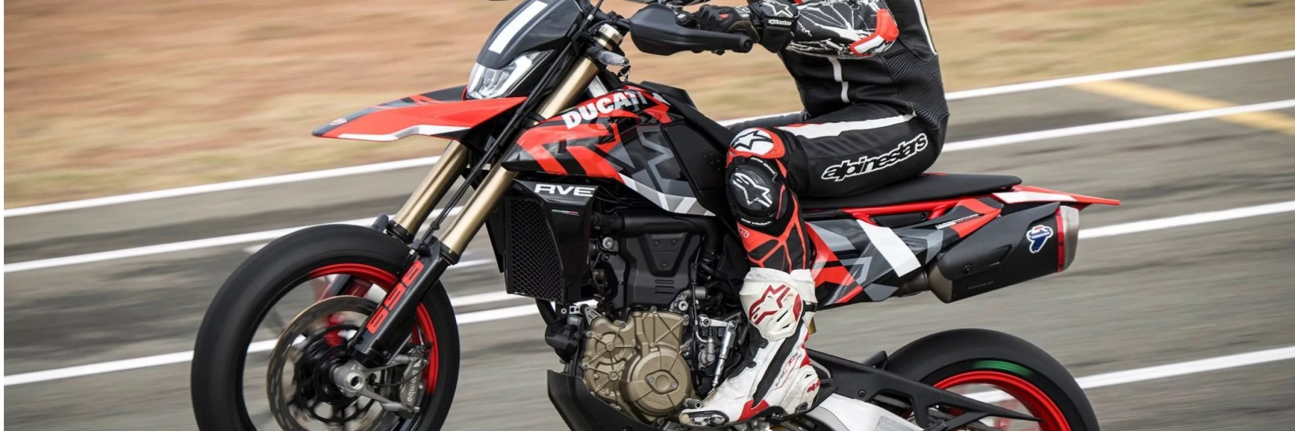 Ducati 659cc eencilinder Supermoto