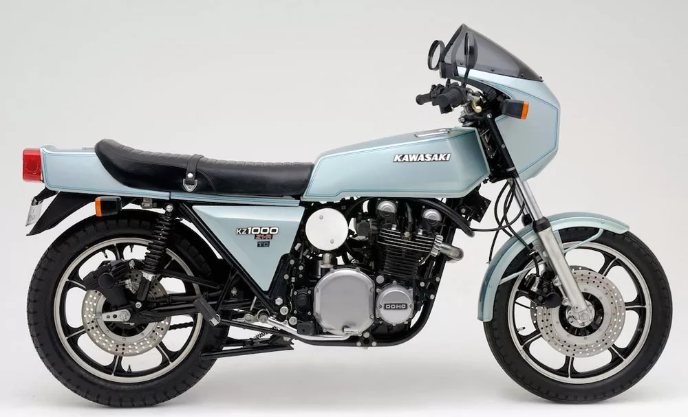 Kawasaki Z1 Turbo uit 1978